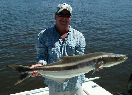 Capt. Todd Geroy with one of the 